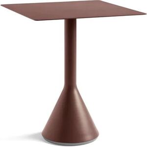 HAY Palissade Cone Table 65x65 - Iron Red