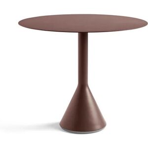 Hay Palissade Cone Table Ø90 - Iron Red