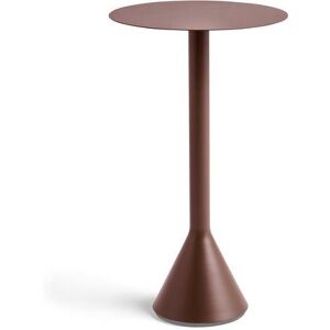 Hay Palissade Cone Table High Ø: 60 cm - Iron Red