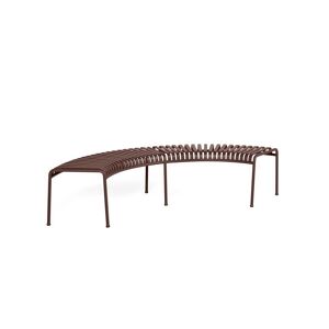Hay Palissade Park Bench Incl. Middle Leg L: 218 cm - Iron Red