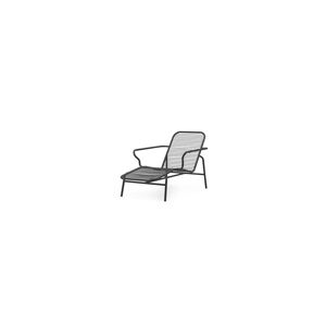 Normann Copenhagen Outdoor Vig Chaiselong Solvogn L: 141 cm - Sort