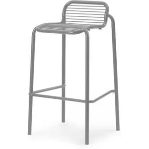 Normann Copenhagen Outdoor Vig Barstol 75 cm - Grå