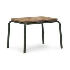 Normann Copenhagen Outdoor Vig Robinie Bord 55x45 cm - Mørkegrøn