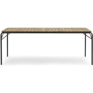 Normann Copenhagen Outdoor Vig Robinie Bord 90x200 cm - Sort