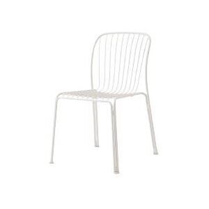 &Tradition Thorvald SC94 Space Copenhagen Outdoor Side Chair SH: 45,9 cm - Ivory