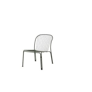 &Tradition Thorvald SC100 Space Copenhagen Outdoor Lounge Chair SH: 39,8 cm - Bronze Green