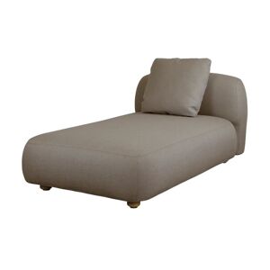 Cane-line Outdoor Capture Chaiselounge Modulsofa 100x165 cm - Taupe