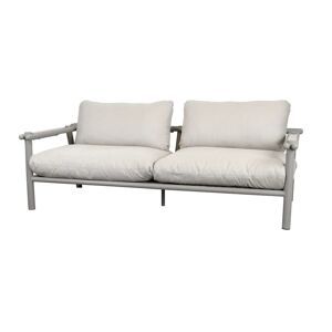 Cane-line Outdoor Sticks 2-Seater Sofa B: 194 cm - Taupe/Sand
