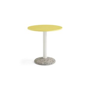 HAY Ceramic Table Ø: 70 cm - Bright Yellow FORUDBESTIL: AUGUST