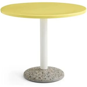 HAY Ceramic Table Ø: 90 cm - Bright Yellow FORUDBESTIL: AUGUST