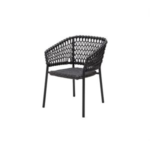 Cane-line Outdoor Ocean Stol, stabelbar - Dark Grey