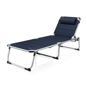 Campart Travel Camping Padded Lounger with 5 Adjustable Positions
