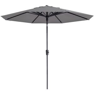 Madison parasol Paros II Luxe 300 cm lysegrå