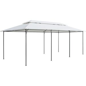 vidaXL pavillon 600x298x270 cm 180g/m² hvid