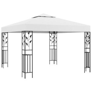 vidaXL pavillon 3x3 m 180 g/m² hvid