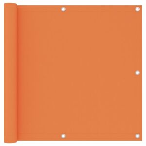 vidaXL altanafskærmning 90x500 cm oxfordstof orange