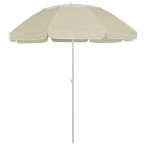 vidaXL strandparasol 300 cm sandgul