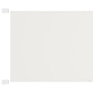 vidaXL lodret markise 140x360 cm oxfordstof hvid