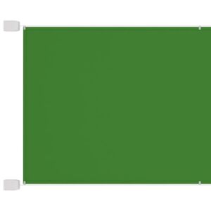 vidaXL lodret markise 60x600 cm oxfordstof lysegrøn