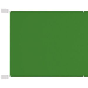 vidaXL lodret markise 60x1000 cm oxfordstof lysegrøn