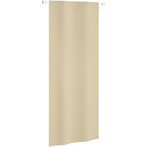 vidaXL altanafskærmning 100x240 cm oxfordstof beige