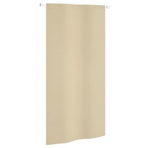 vidaXL altanafskærmning 120x240 cm oxfordstof beige