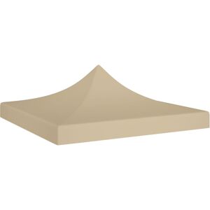 vidaXL tag til festtelt 3x3 m 270 g/m² beige