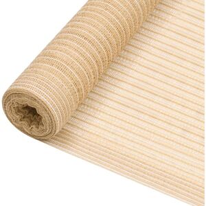 vidaXL afskærmning 2x10 m 150 g/m² HDPE beige