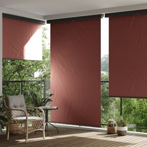 vidaXL sidemarkise til altan 160x250 cm brun