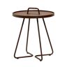 Cane-line Outdoor Cane Outdoor-line On-The-Move Sidebord Lille Ø: 44 cm - Mocca
