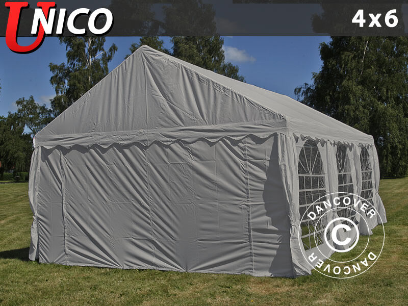 Dancover Partytelt Festtelt UNICO 4x6m, Sand