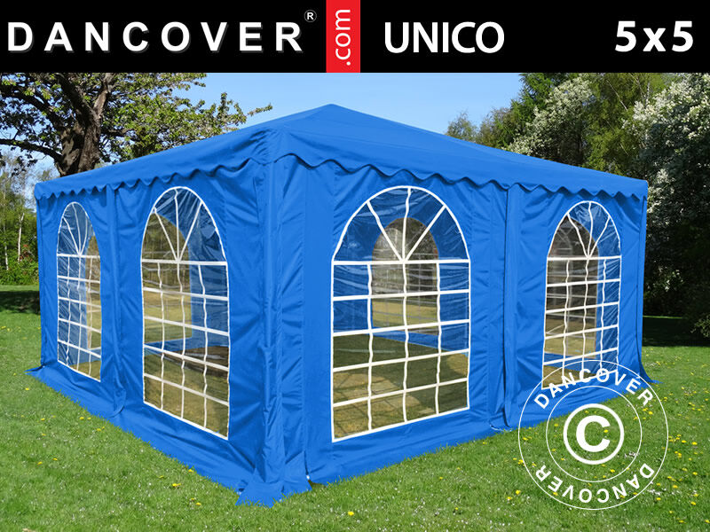 Dancover Pagodetelt UNICO 5x5m, Blå