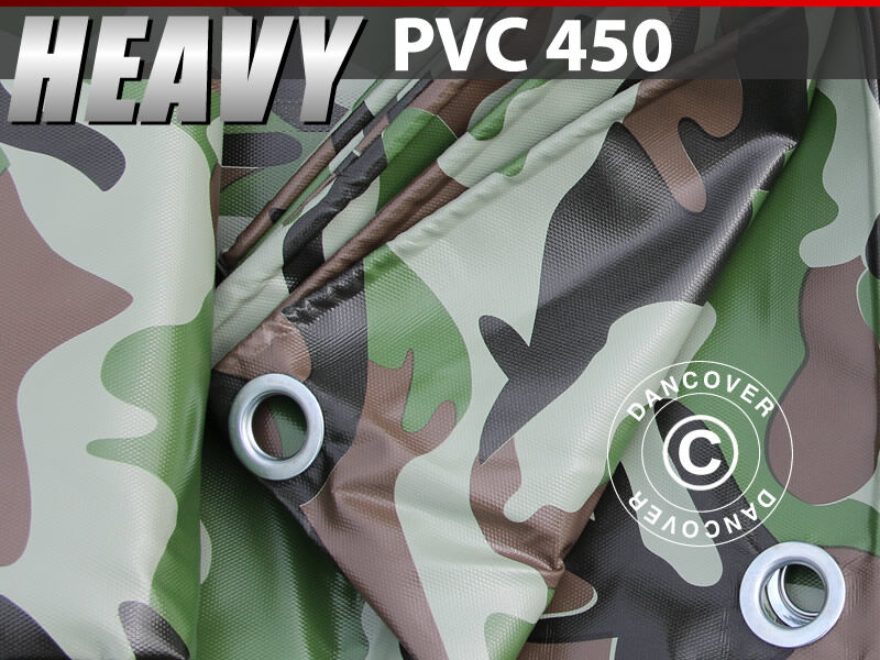 Dancover Camouflagepresenning 6x8m, PVC 450g/m²