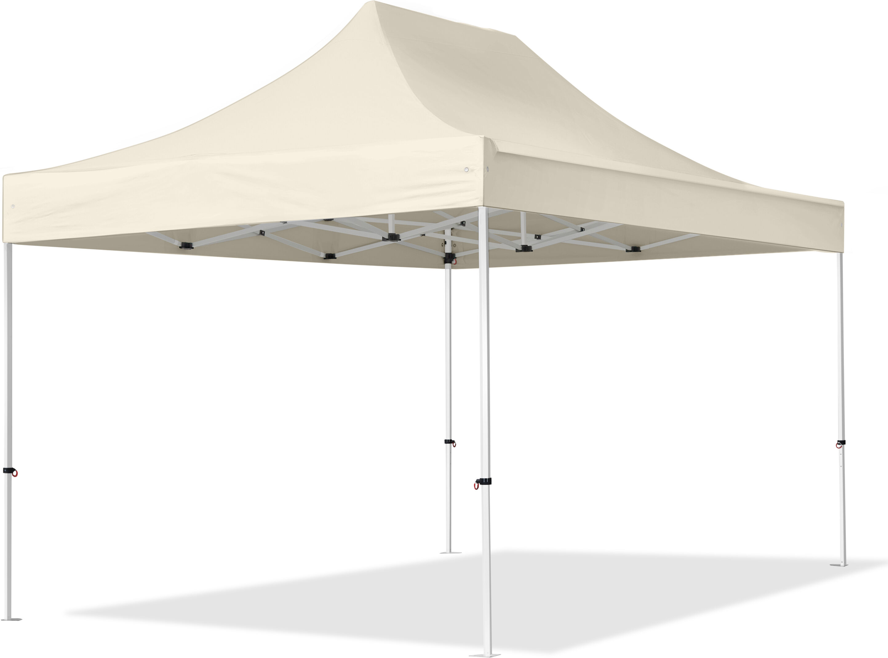 TOOLPORT Easy Up pavillon 3x4,5m Kvalitetspolyester 300 g/m² creme 100 % vandtæt Faltzelt, Klappzelt creme