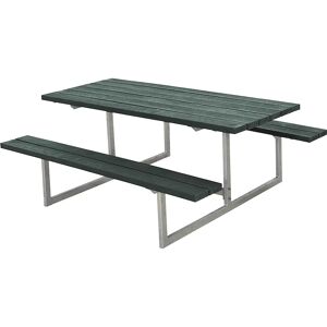 kaiserkraft Banco para grupos de 6 personas, L x P 1770 x 1550 mm, verde