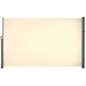 Outsunny Toldo lateral retráctil color beige 300 x 180 cm