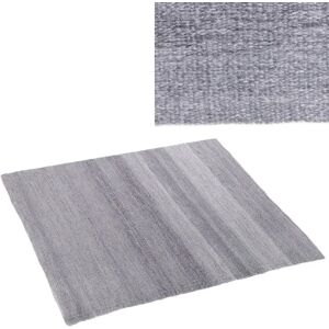 LOLAhome Alfombra sostenible Goa de PET reciclado para salón y exterior gris ceniza de 270x180 cm