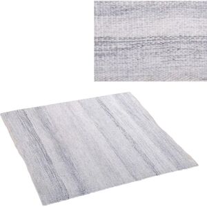 LOLAhome Alfombra sostenible Goa de PET reciclado para salón y exterior gris humo de 230x160 cm