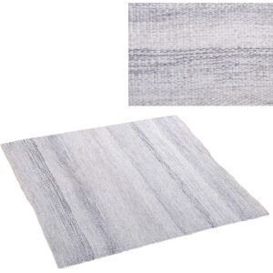 LOLAhome Alfombra sostenible Goa de PET reciclado para salón y exterior gris humo de 270x180 cm