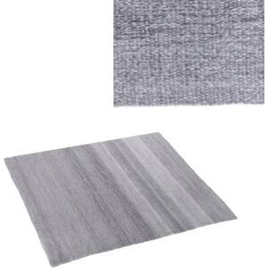 LOLAhome Alfombra sostenible Goa de PET reciclado para salón y exterior gris ceniza de 180x120 cm