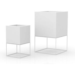 Macetero Vondom Cubo Vela 60x60x100 cm