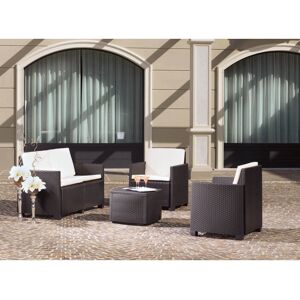 Conjunto de Sillones + Mesa Centro  Letto Bello 702