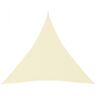 BD Día y Noche - Día y Noche Toldo de vela triangular tela Oxford color crema 4x4x4 m