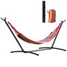 Outsunny Hamaca con soporte multicolor 285 x 118 x 110 cm