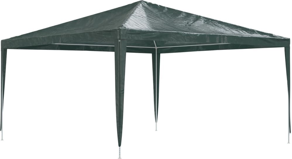 vidaXL Carpa profesional para fiestas verde 90 g/m² 4x4 m