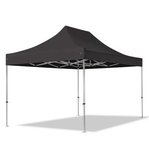TOOLPORT 3x4,5m Alumiini pop-up teltta, ilman sivuseiniä, musta - (59301)