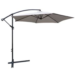 CHALET & JARDIN Parasol Deporte Rond Collioure  - Gris