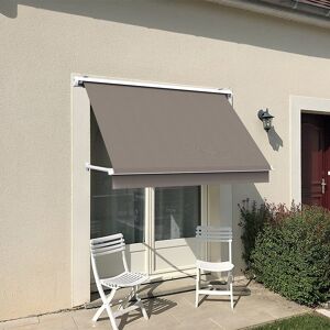 COTE STORE Store à projection avec coffre 160 x 70 cm de fenêtre - Taupe - Publicité