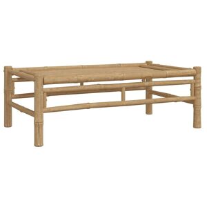 vidaXL Table basse de jardin 100x55x33 cm bambou - Publicité