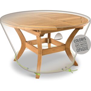 - Housse table ronde 6 personnes cover line - Publicité